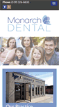 Mobile Screenshot of monarch-dental.com